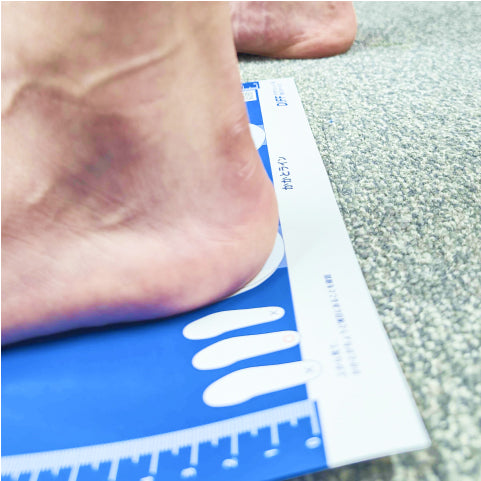 【DIFF.】オリジナル足型計測シート